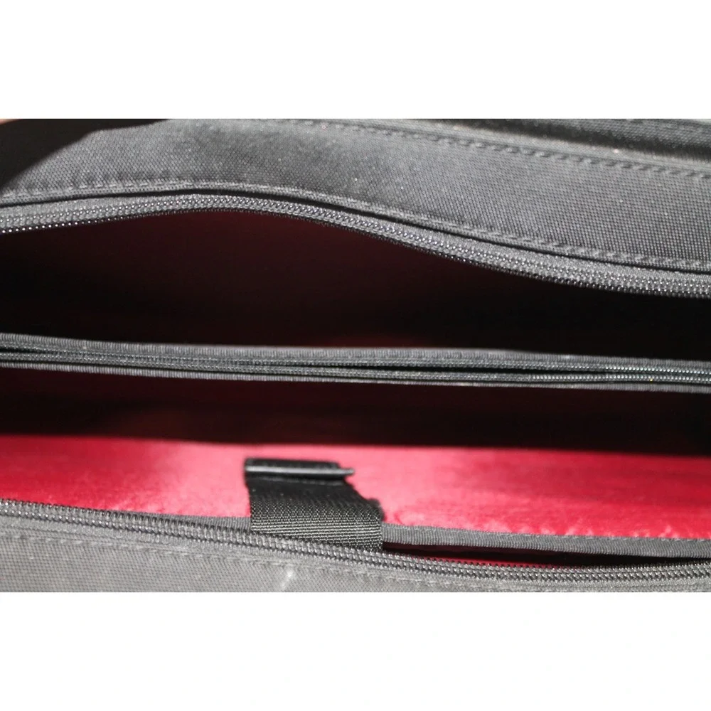 Victorinox Laptop Tote Bag Black Nylon 17” w/ Detachable Pouch Swiss Tracker